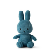 Miffy Sitting Corduroy Aviator Blue (23cm)