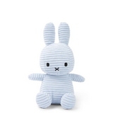 Miffy Sitting Corduroy Ice Blue (23cm)