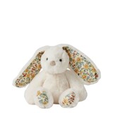 Floral White Bunny Medium - Jiggle & Giggle