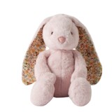 Floral Pink Bunny Medium - Jiggle & Giggle