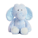 Snuggy Elephant Blue Soft Plush Baby Toy - Korimco