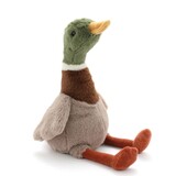 Hugo the mini Mallard Duck Rattle Soft Toy - Nana Huchy