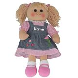Personalised Rag Doll - Denim
