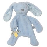 Bunny Comforter with Dummy Holder Blue