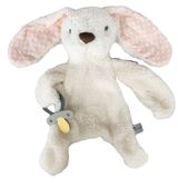 Bunny Comforter with Dummy Holder Cream and Pink