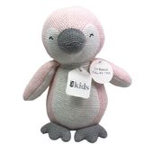 Knitted Musical Penguin Pink