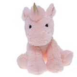 Unicorn Pink Sitting Soft Toy - Cotton Candy