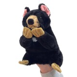 Taz the Tasmanian Devil Hand Puppet Soft Plush Toy - Minkplush