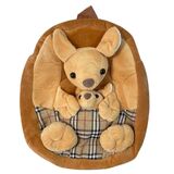 Kangaroo Plush Backpack With Joey