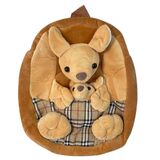 Kangaroo Plush Backpack With Joey