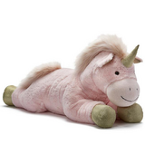 Giant Glimmer Glitter Unicorn-Pink soft toy - Nana Huchy