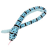 Snake Blue Rock Rattlesnake Toy With Sound 