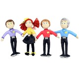 the wiggles mini plush collector set