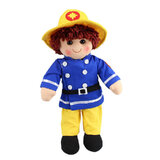 Rag Doll Fireman Ted - Hopscotch Collectables