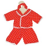 Dolls red pyjamas - Hopscotch Collectables