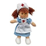 Rag Doll Nurse small Louise - Hopscotch Collectables