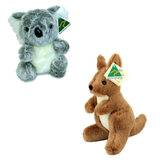 Australian Made Kangaroo and Koala Soft Toy Set