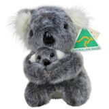 Australian Made Koala With Joey Soft Toy
