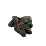 Bullet the Grey Staffy Bull Terrier Dog Plush Toy - Bocchetta