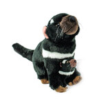 Ebony and Zippy the Tasmanian Devil With Baby Plush Toy - Bocchetta