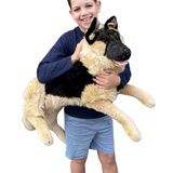 Kaiser the Extra Large German Shepherd Plush Toy - Bocchetta