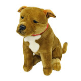 Lester the Brown Staffy Terrier Staffordshire Plush Toy - Bocchetta