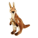 Mallee Kangaroo Toy With Joey Large