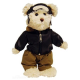 Aviator Pilot Dessed Teddy Bear - Tic Toc Teddies