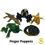 Finger Puppets - Creatures (set of 5) Soft Toys - Huggable