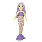 Storm Mermaid Doll Purple Pastel - Cotton Candy