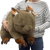 Wade Wombat Extra Large Soft Plush Toy - MinkPlush Eco