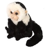 Capuchin Monkey Black Cuddlekins Mini - Wild Republic