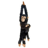 Hanging Chimp With Baby W/Velcro - Wild Republic