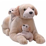 Mom & Puppies Labrador - Wild Republic - Jumbo Cuddlekins