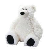 Large Weighted Polar Bear - Snuggleluvs Wild Republic