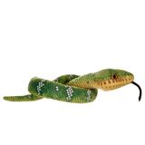 Green Emerald Tree Boa Coiled Snake Toy - Wild Republic