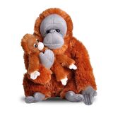 Mum and Baby Orangutan - Wild Republic