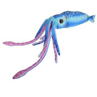 Squid Soft Plush Cuddlekins Blue - Wild Republic